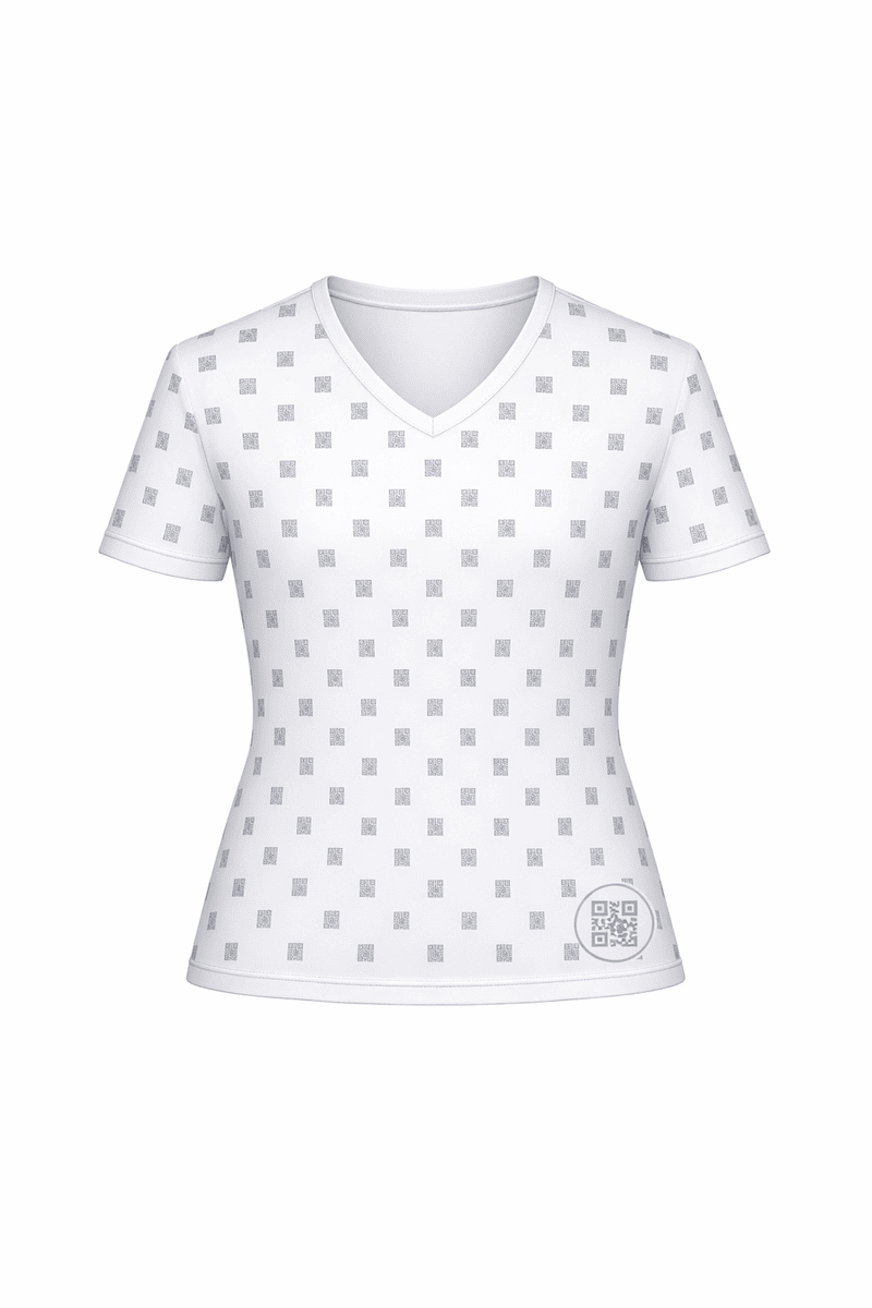 Damen T- Shirt mit integrierter Visitenkarte mini – Bild 4