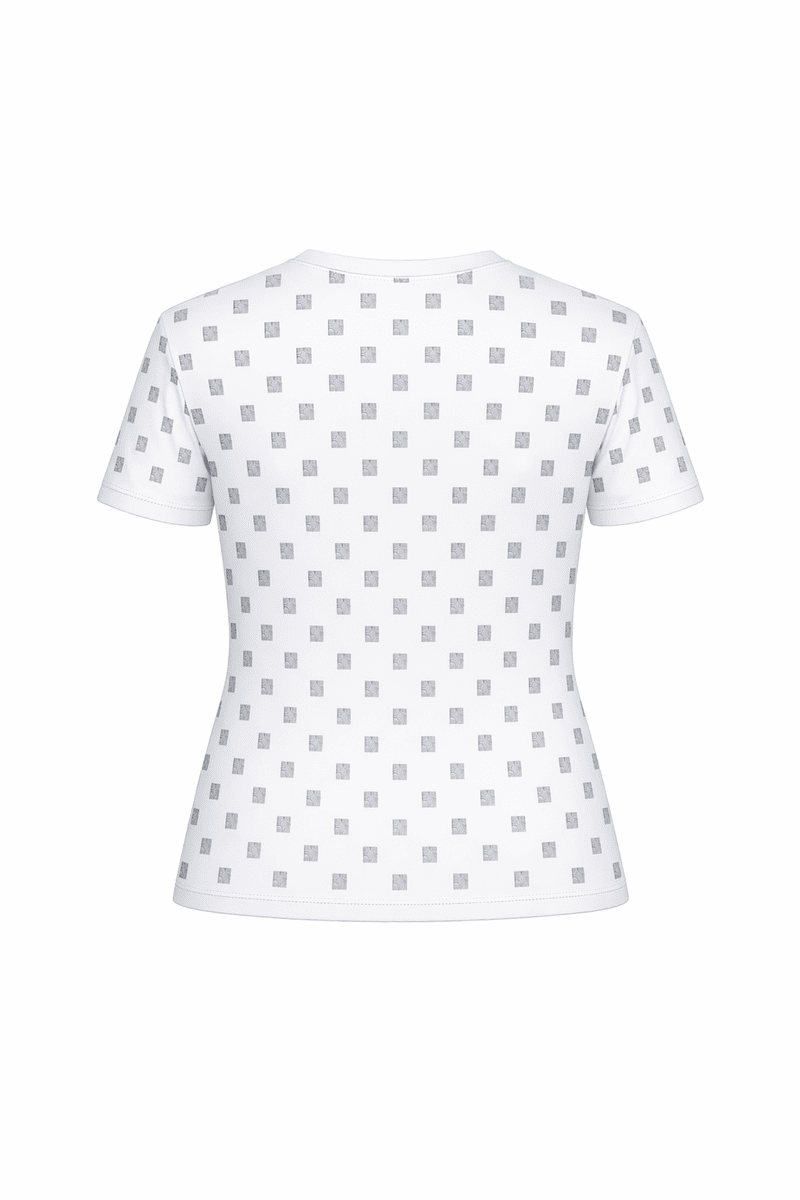 Damen T- Shirt mit integrierter Visitenkarte mini – Bild 3